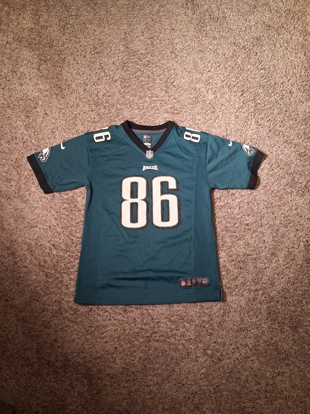 Philadelphia Eagles #86 Green Football Jersey